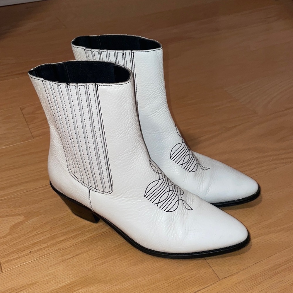 Zadig and Voltaire Leather western boots